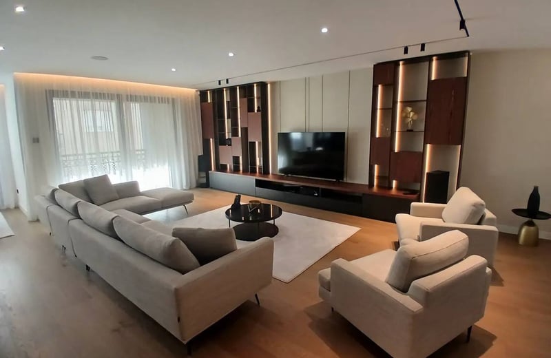 Alquiler de un lujoso y espacioso apartamento de 4 habitaciones, 170 m², Vračar, Belgrado, Serbia